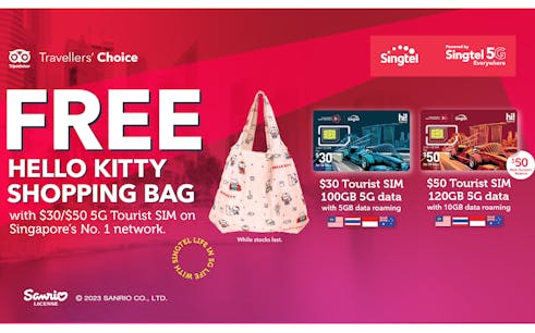 singapore 4g tourist singtel sim card - airport pickup & singtel shops-1
