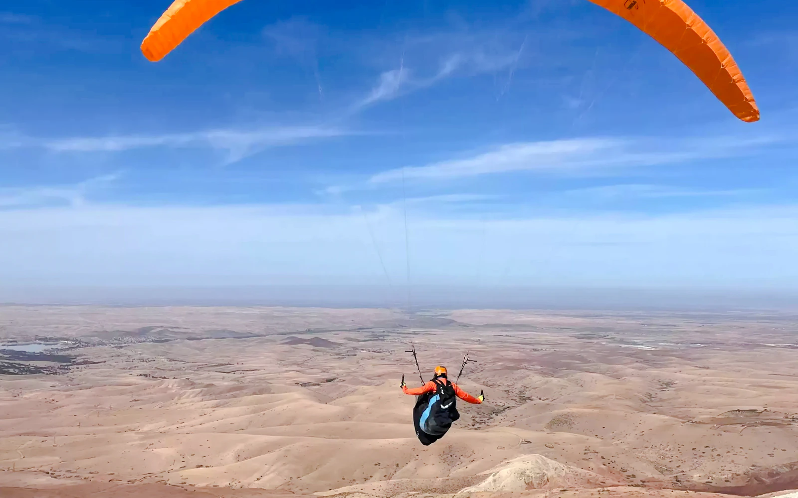 Marrakech Tandem Paragliding Flight with Atlas Mountain Views
