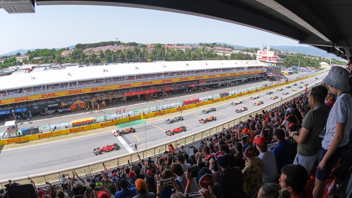 Barcelona F1 circuit