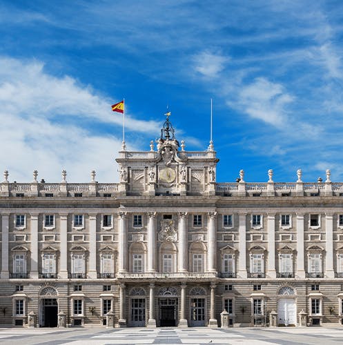 Choosing the right entrance at Madrid’s Royal Palace