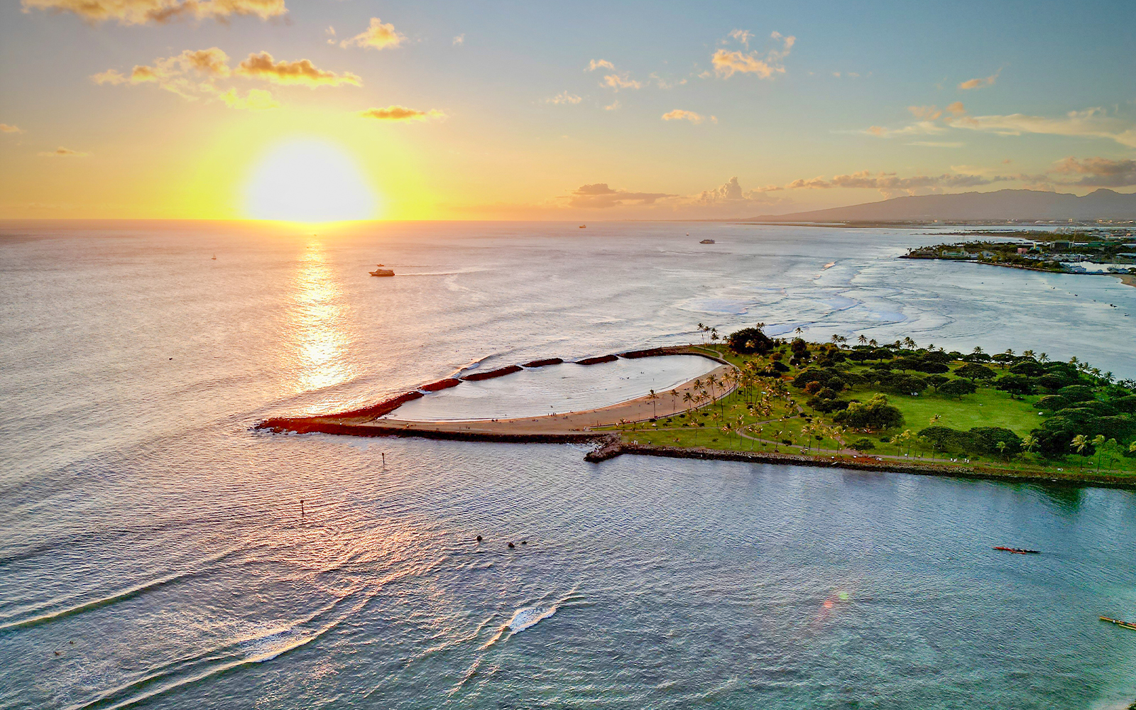 Laguna de Magic Island