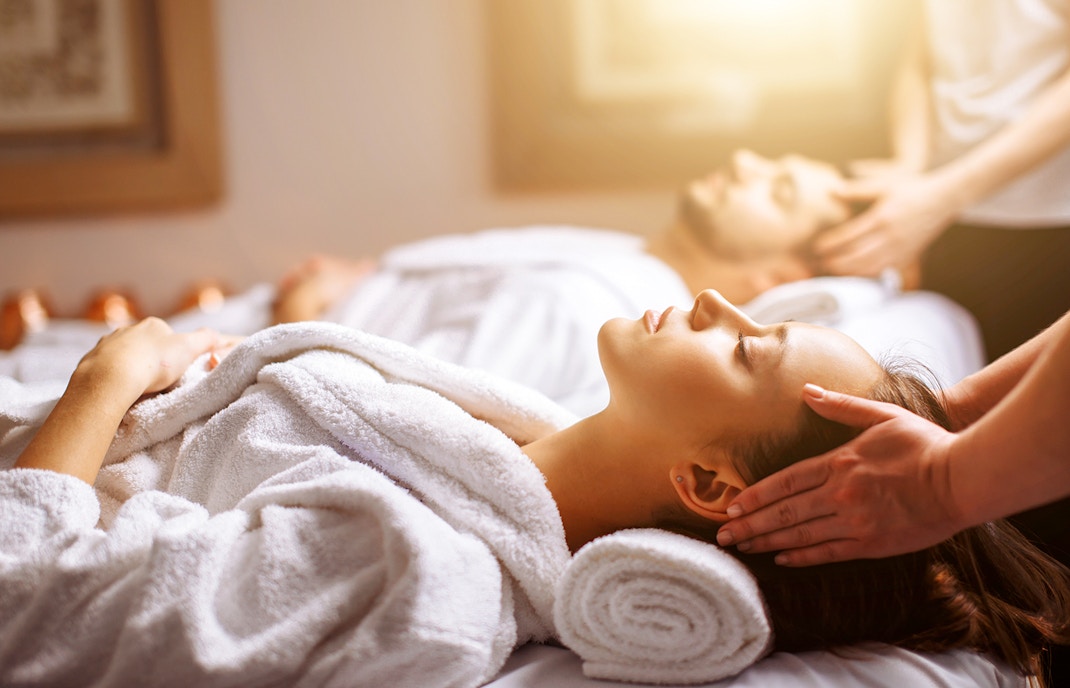 unwind in the Vitality Spa