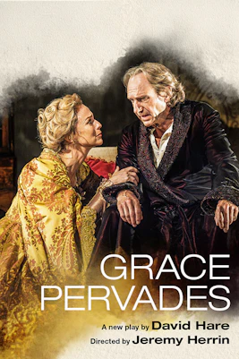 Actors in period costumes performing Grace Pervades West End show