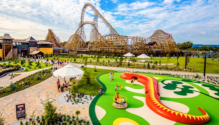 Energylandia Amusement Park - zadra ride