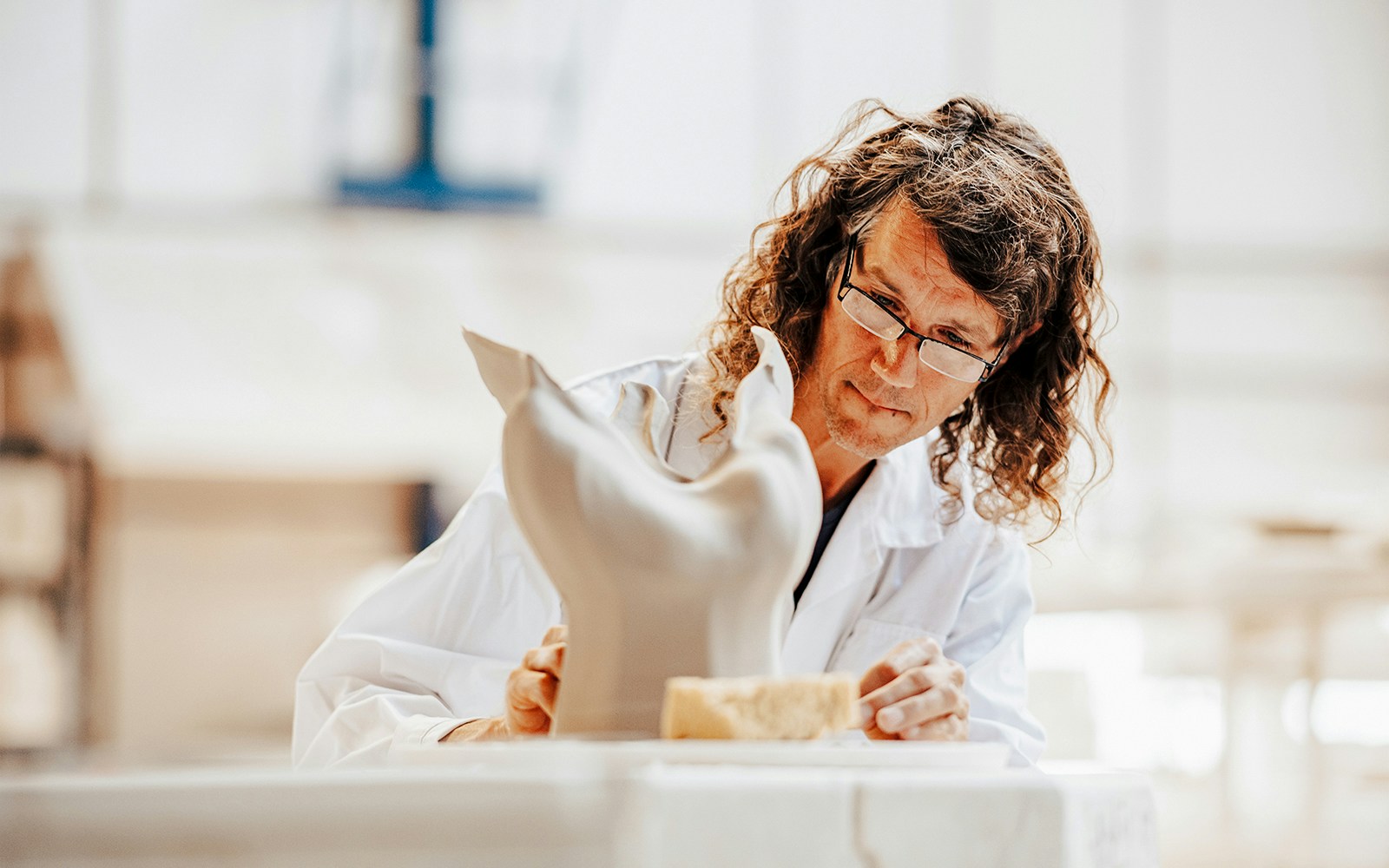 Ceramic rooms at Royal Delft Museum