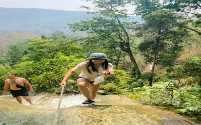Bua Thong Sticky Waterfall Half-Day Private Car Tour with Driver from Chiang Mai