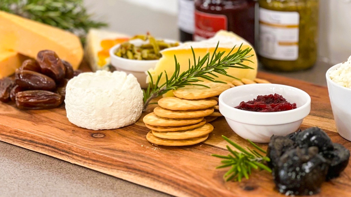 Yarra Valley cheese samples on a full-day grazing tour in Melbourne, Australia.