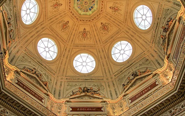 Beautiful ceiling at the Natural History Museum
