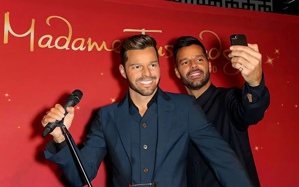 Wax figure at Madame Tussaud's in ICON Park Attraction Package.