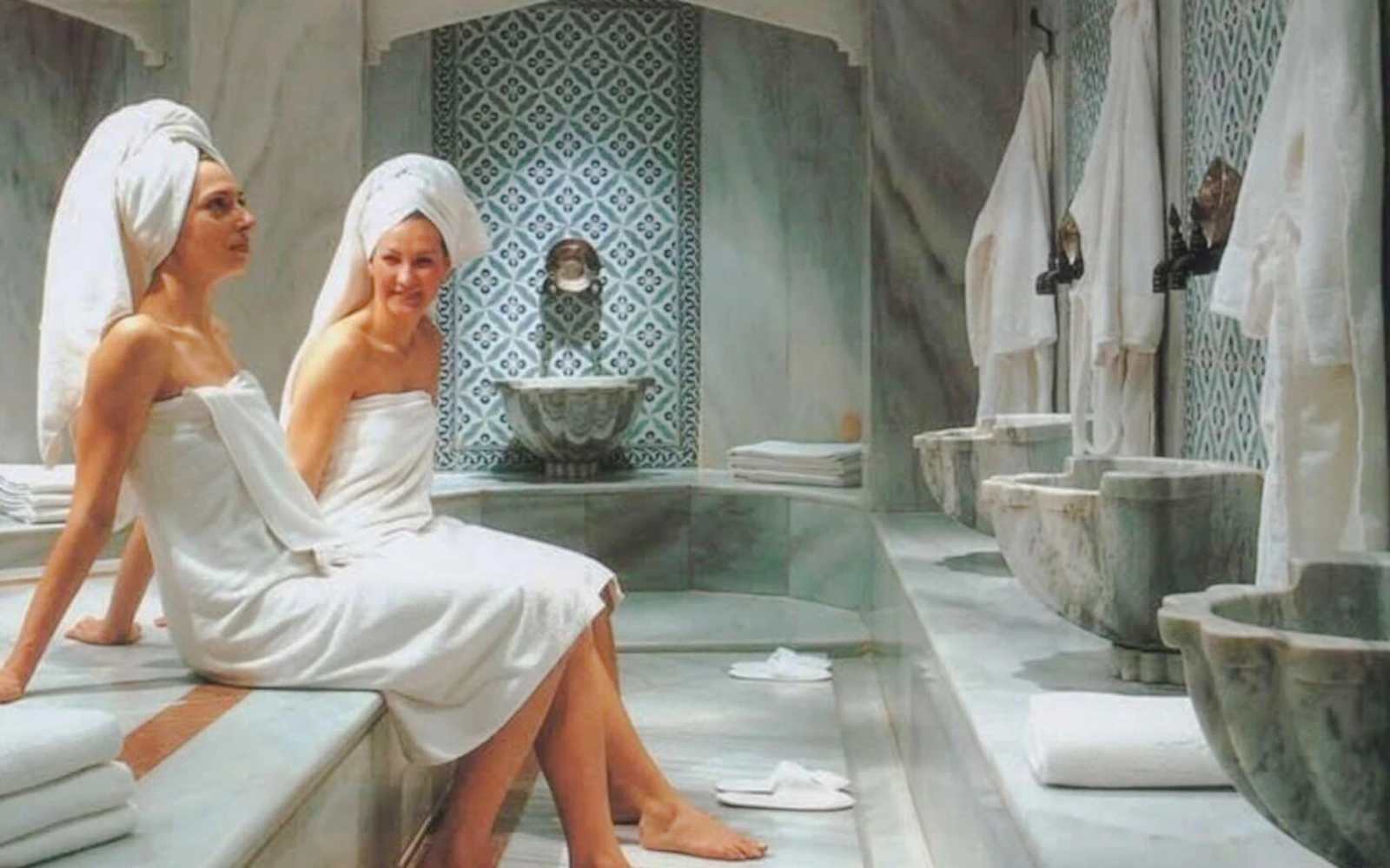 Side Turkish Bath with Sauna Scrub Foam and Oil Massage Image 3