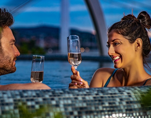 Rudas Baths - Rooftop Pool