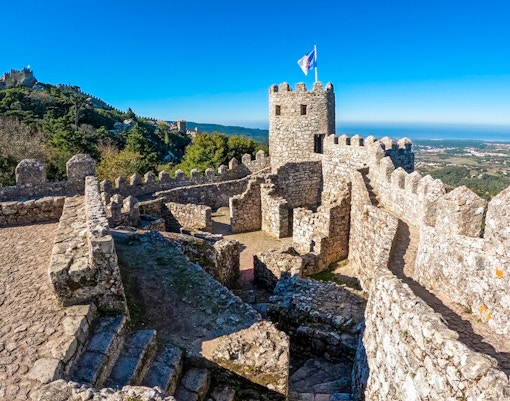 Castelo dos Mouros a hilltop medieval castle located in Portugal