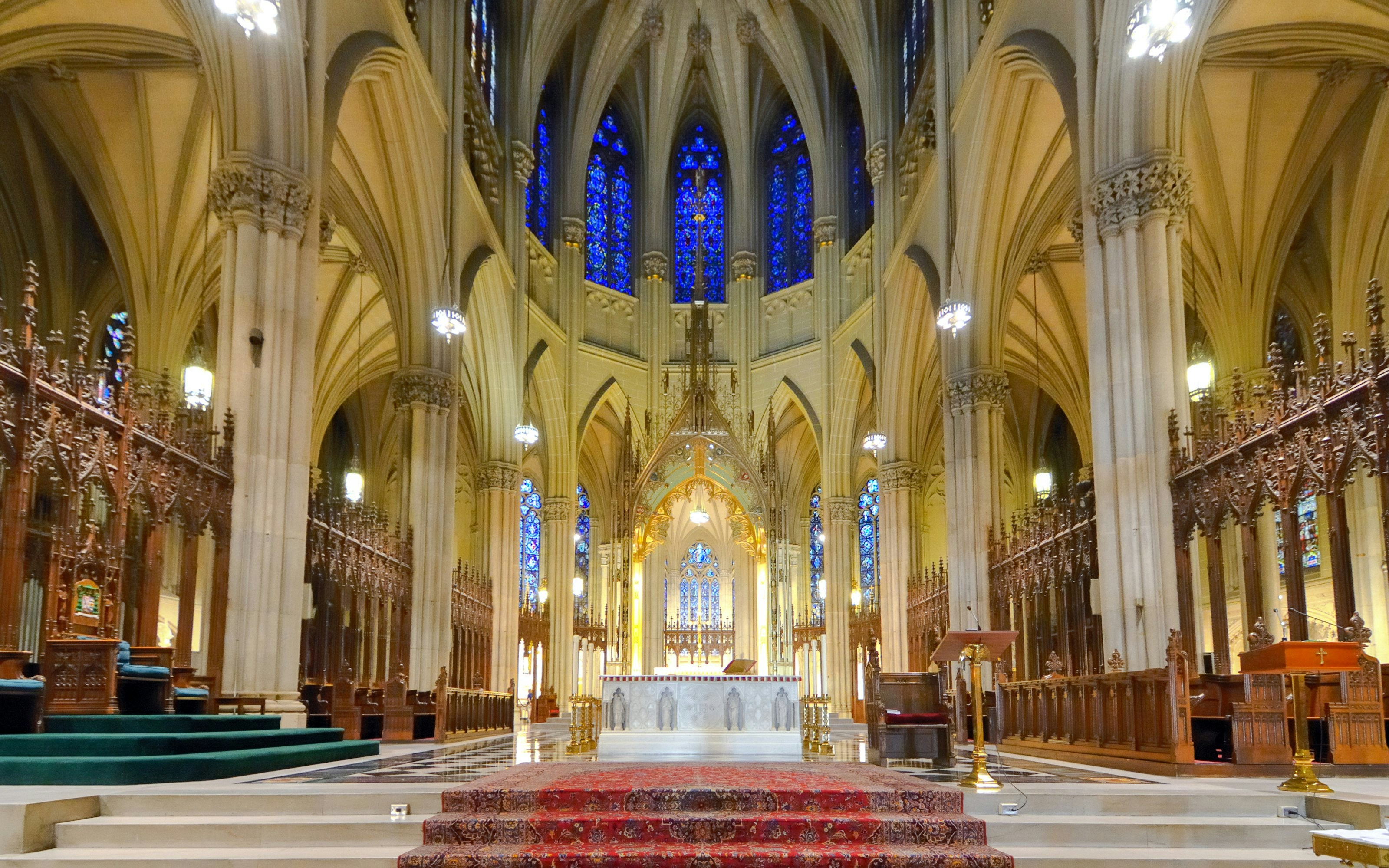 High Altar and baldachin at St. Patrick’s Cathedral