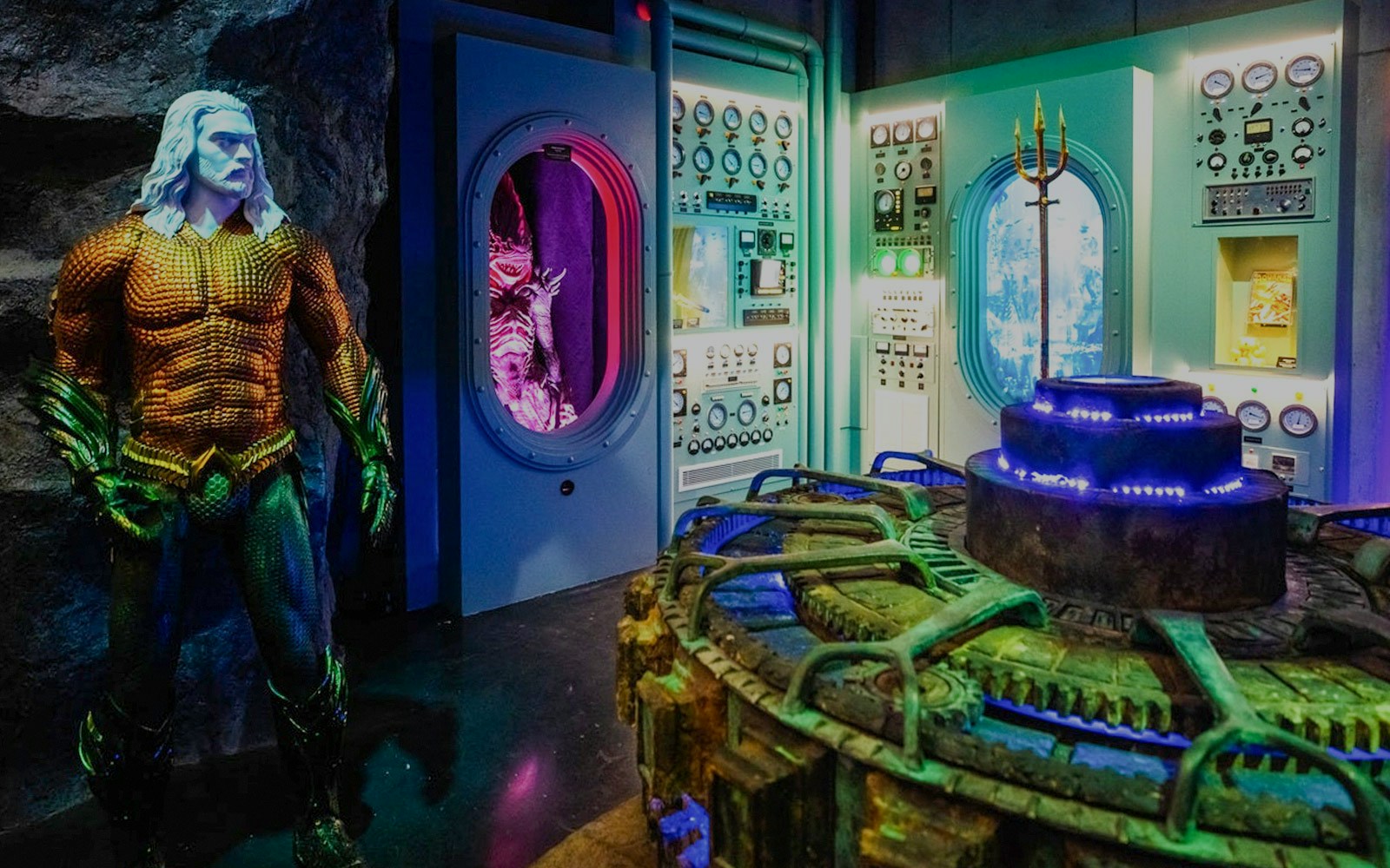 Aquaman’s Lair at Warner Bros. Studio