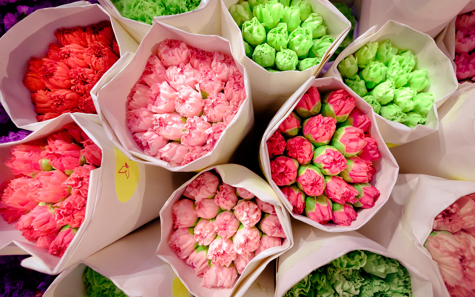 Pak Khlong Talat Mai Bloemenmarkt