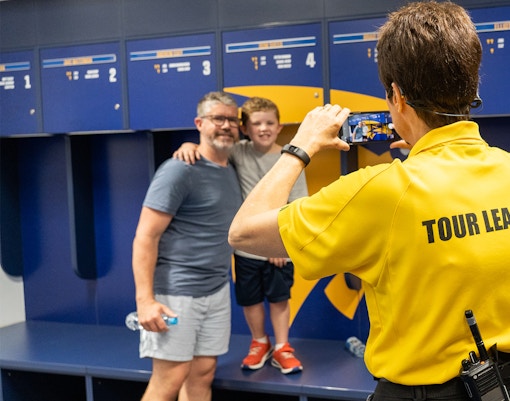Locker rooms Optus Stadium