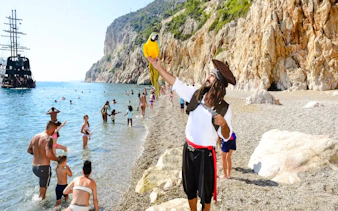 alanya pirate boat cruise with hotel transfer, lunch and soft drinks-3