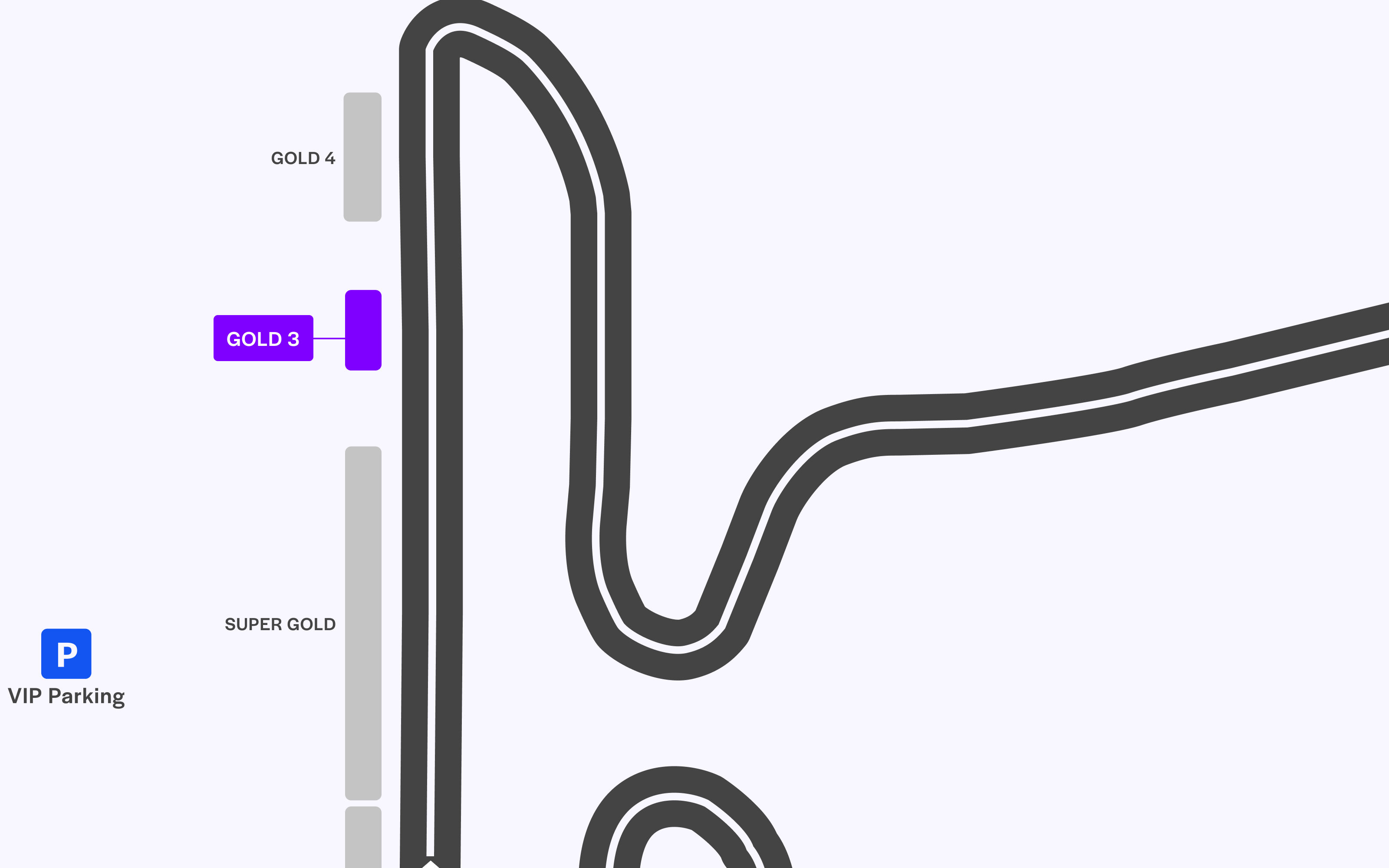 Formula 1 Hungarian Grand Prix seating plan