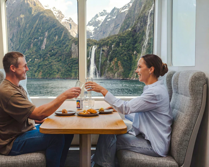 From Queenstown: Milford Sound Small-Group Tour with Captain's VIP Cruise (Product 56772)