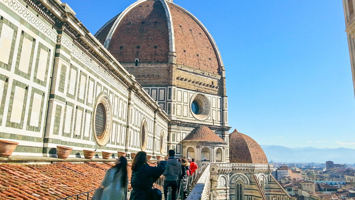 visit the Florence Duomo rooftop