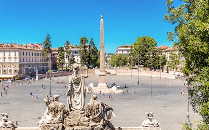 Poartă în apropiere de Piazza del Popolo