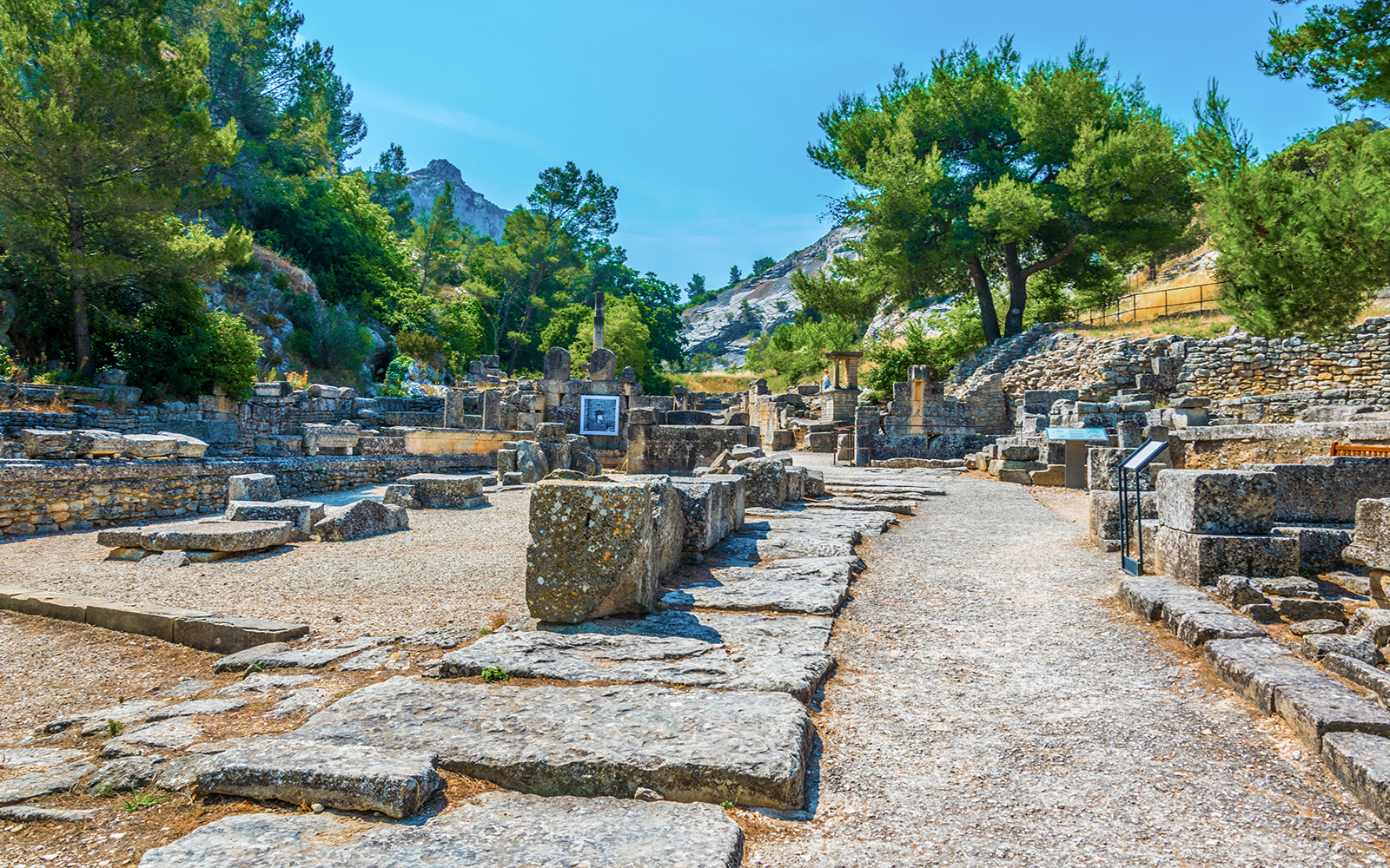 Glanum Archaeological Site - Street