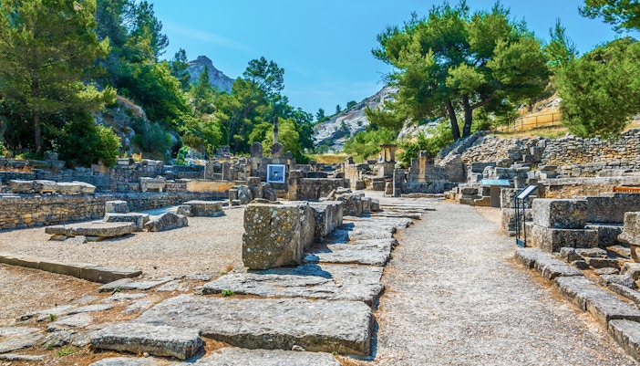 Glanum Archaeological Site - Street