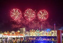 Fireworks at Global Village Dubai