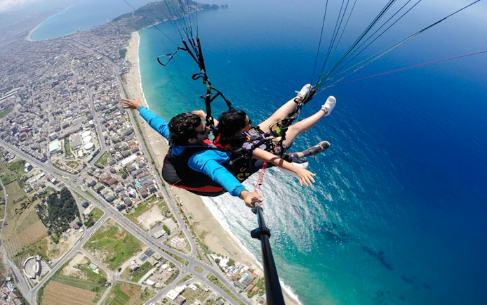 From Antalya: Alanya Paragliding Experience with Cleopatra Beach Landing