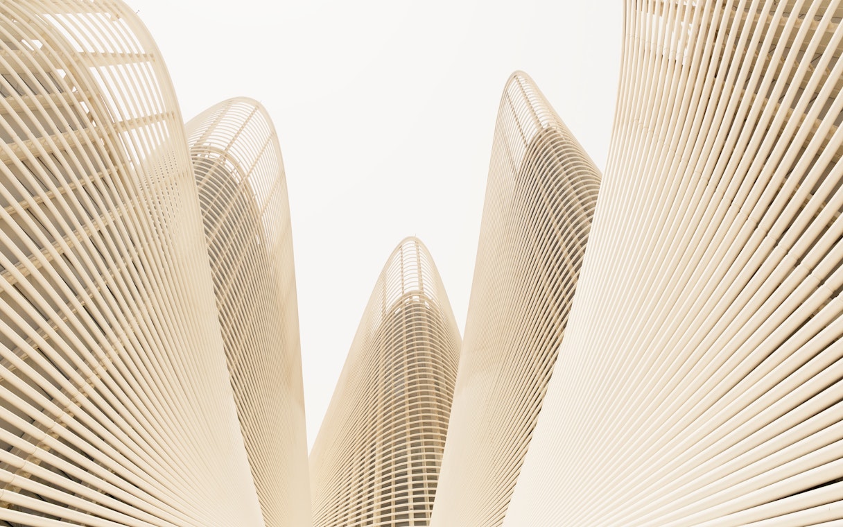 Zayed National Museum exterior with unique architectural design in Abu Dhabi.