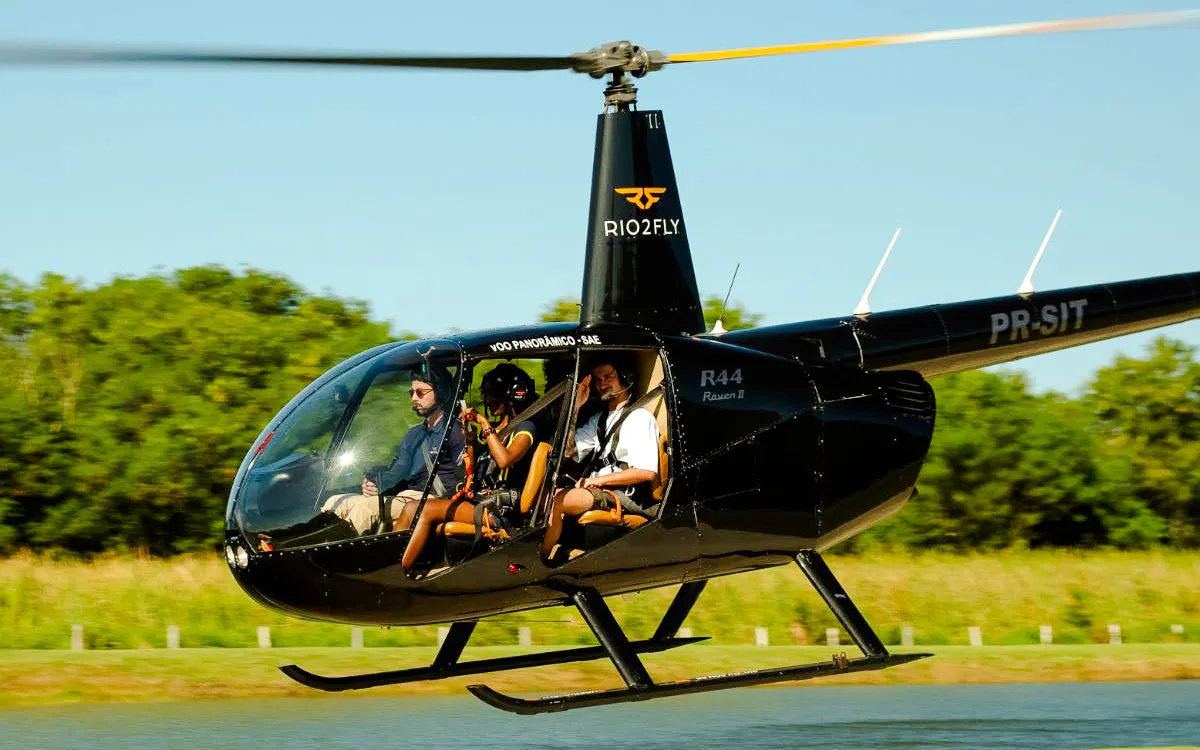 Rio de Janeiro Doorless Helicopter Tour