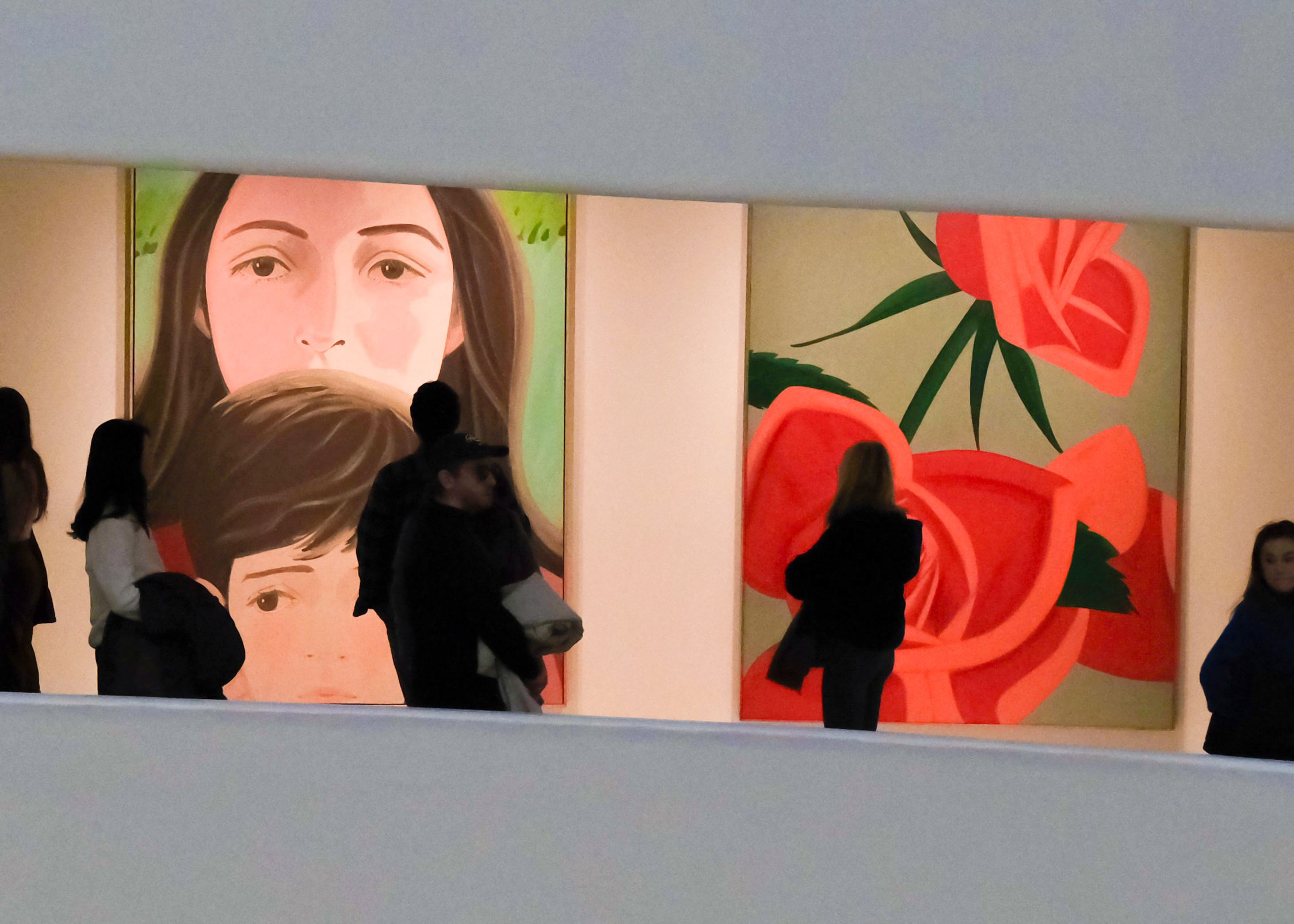 Guggenheim Museum Visiting with family