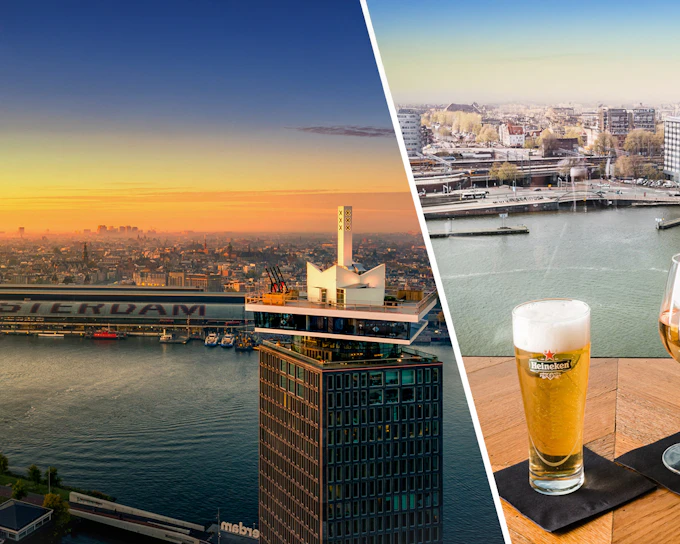 A'DAM Lookout Entry Tickets with 1 Drink