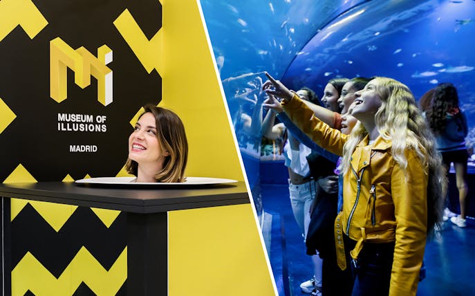 Museum of Illusions Atlantis and Aquarium Madrid Skip The Line Tickets