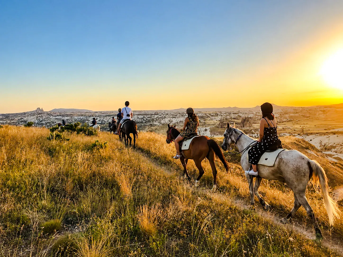 Cappadocia Sunset Horseback Ride with Hotel Pickup