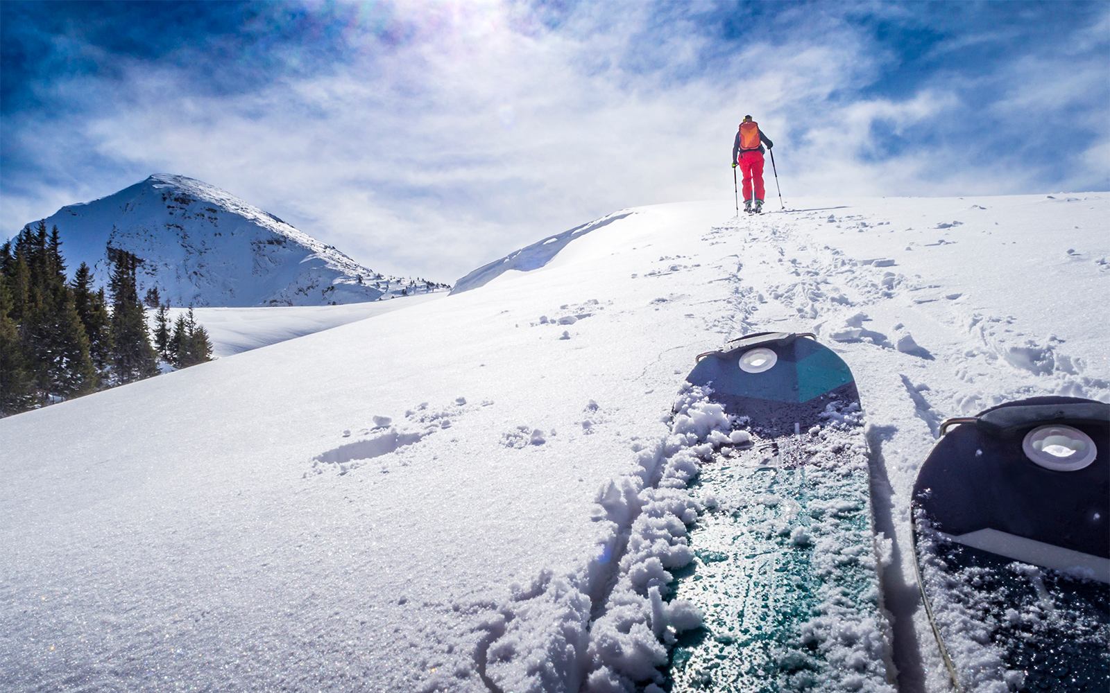 Freeride areas Oberjoch peak Grindelwald