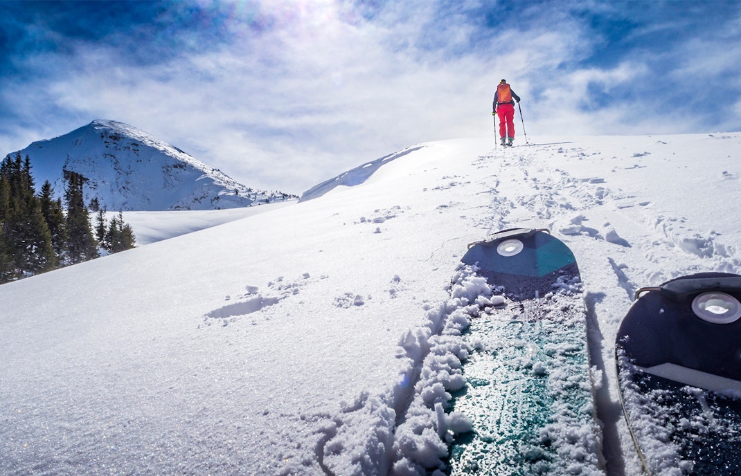 Freeride areas Oberjoch peak Grindelwald