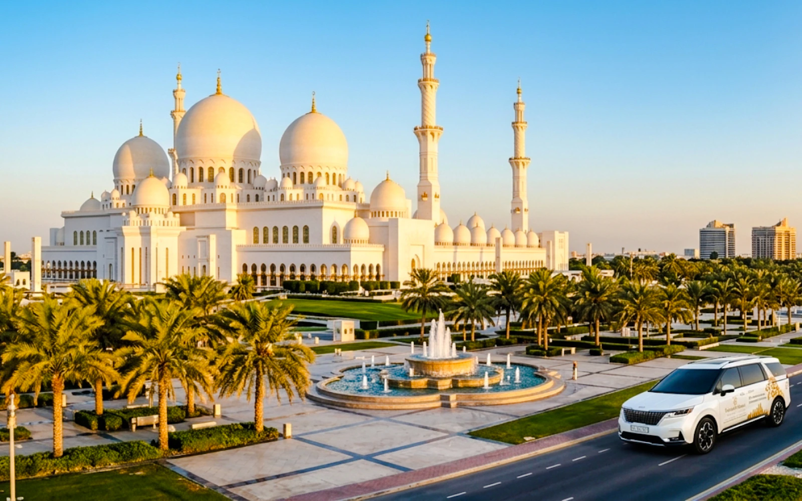 Abu Dhabi City Tour with Sheikh Zayed Grand Mosque and Qasr Al Watan Entry Image 3