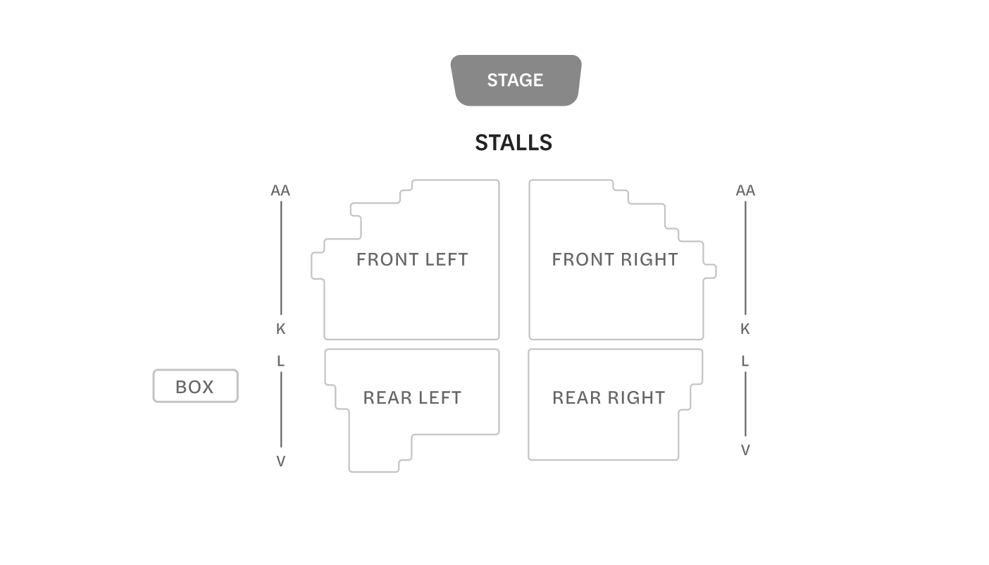 Palace Theatre Seating Plan Image