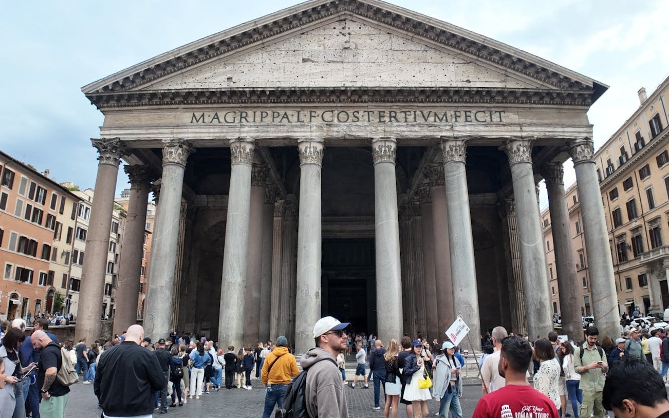 pantheon small group or private guided tour in rome (with entry ticket)-1