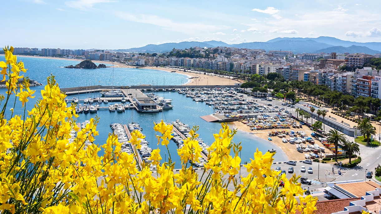 barcelona in march - beach