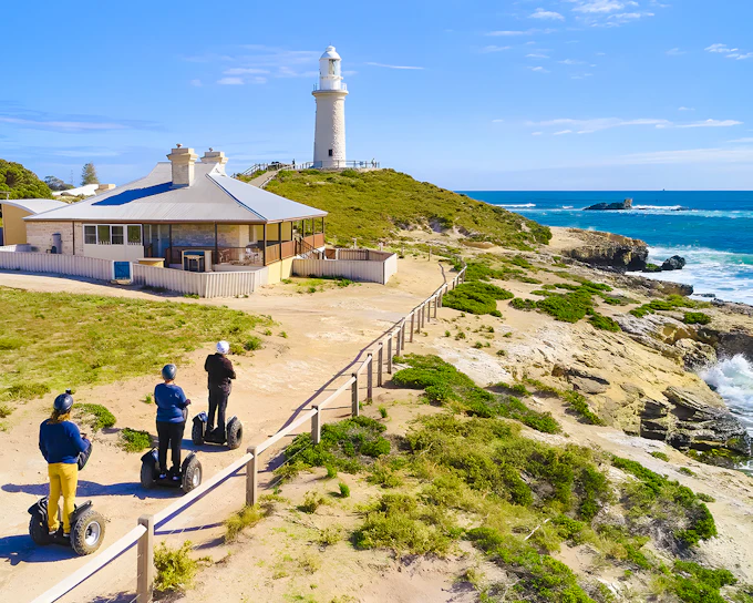From Perth/Fremantle: Rottnest Island Segway Tour with Return Ferry
