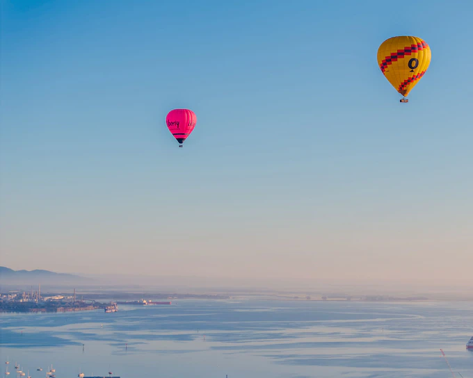 Great Ocean Balloon Flight - Geelong/Bellarine at Sunrise