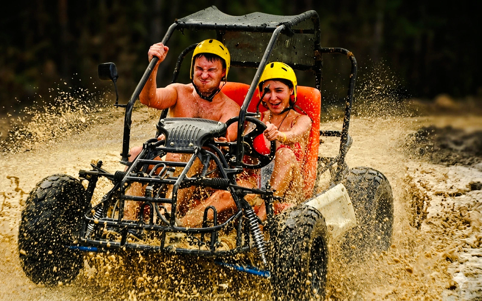 From Side, Belek, Alanya: Rafting & Buggy Safari & Zipline with Lunch & Hotel Transfers