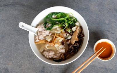 Popular Malaysian food Chilli Pan Mee