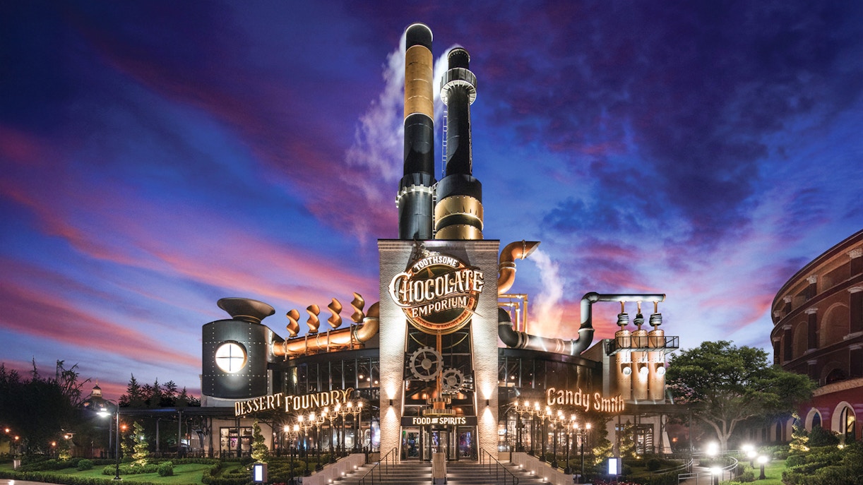 Chocolate Emporium at Universal Studios Resort in Orlando, Florida