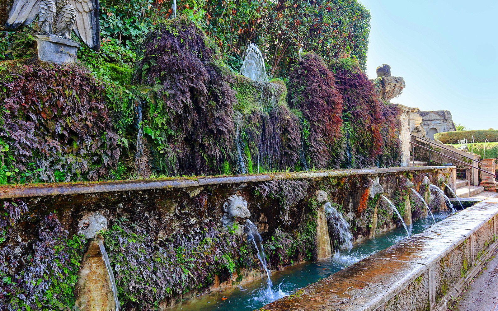 The Hundred Fountains at Villa d'Este