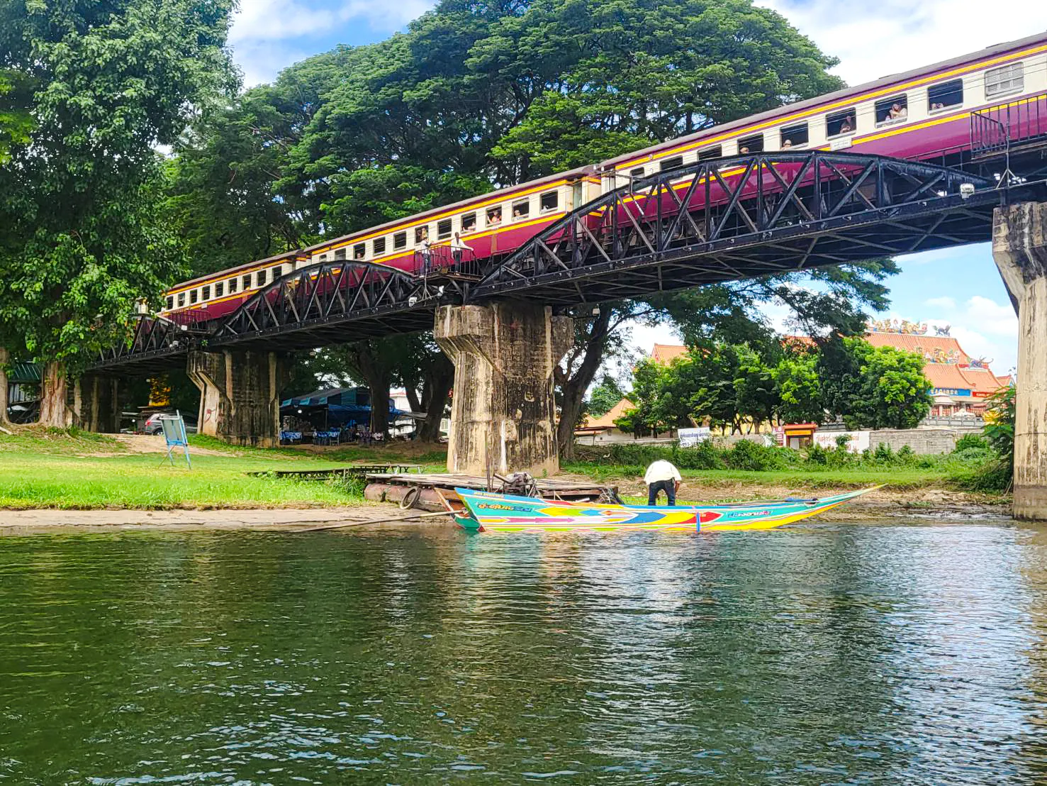 Elephants World Elephant Care Experience in Kanchanaburi with River Kwai Longtail Boat