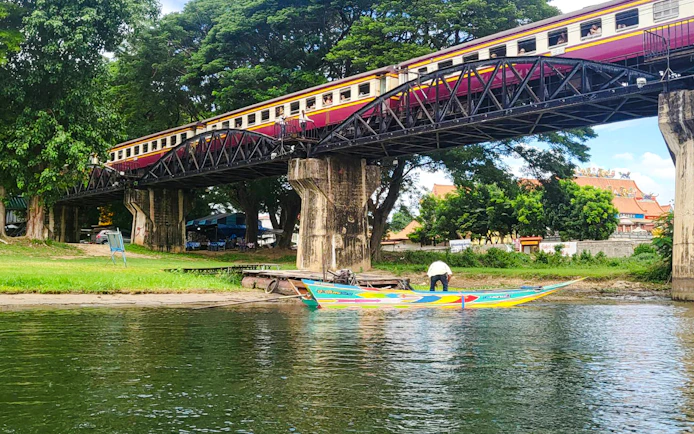 Elephants World Elephant Care Experience in Kanchanaburi with River Kwai Longtail Boat