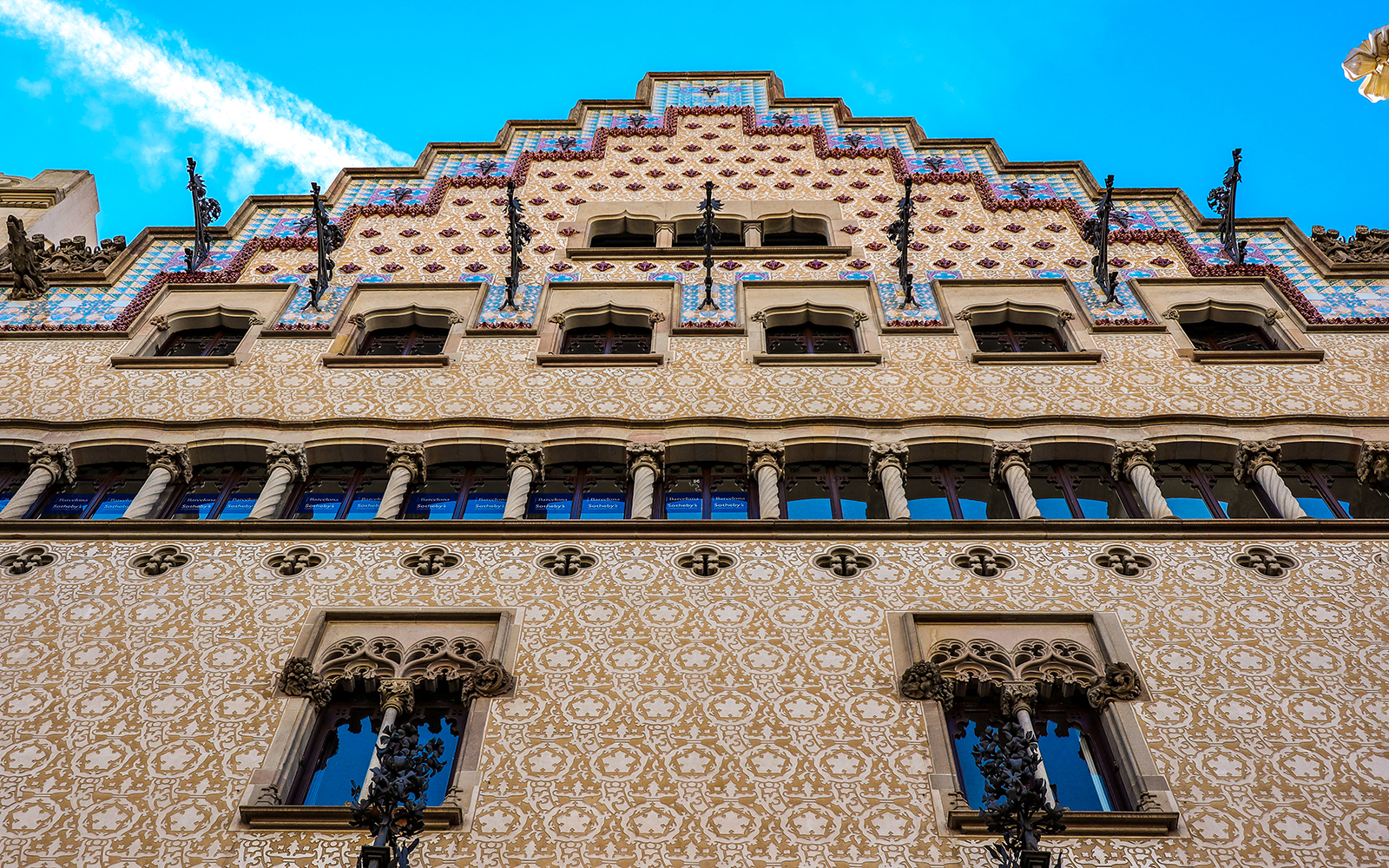 Facade of Casa Amatller in Barcelona, part of Turbopass Barcelona City Card attractions.